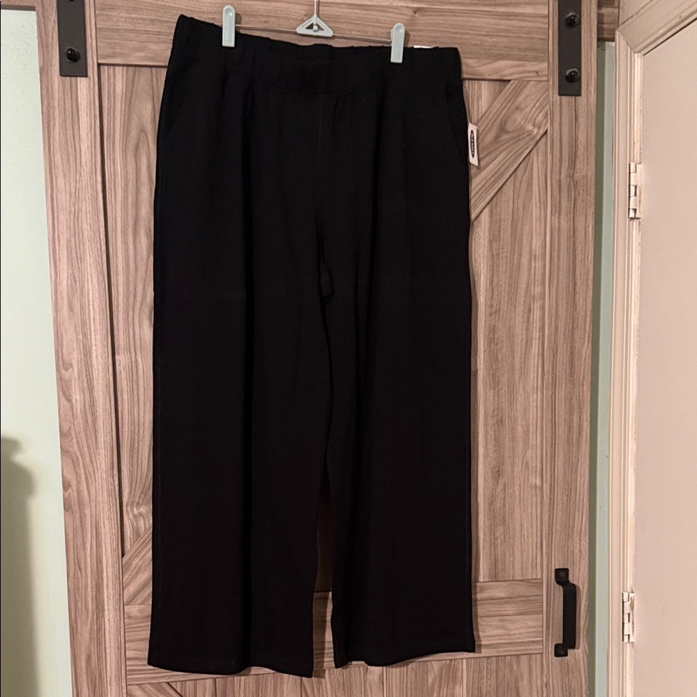Old Navy Women's Wide Leg Black Pants